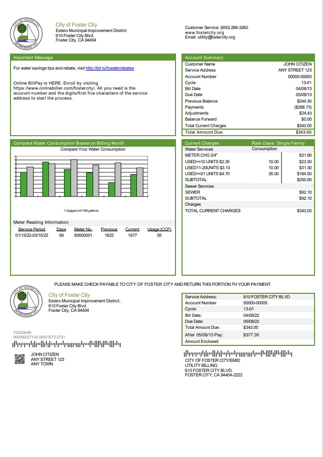  Minol USA business utility bill 